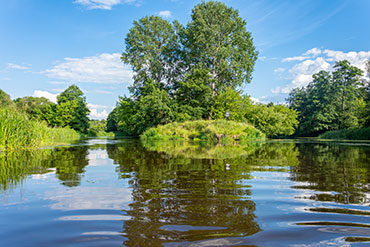 Majówka nad rzeką Wkrą